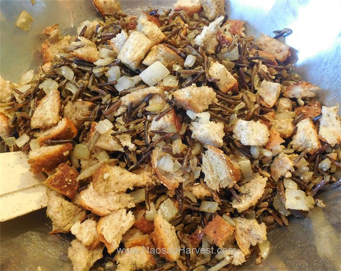 Traditional Canadian Organic Wild Rice Stuffing